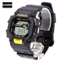 Velashop Casio Standard นาฬิกาข้อมือผู้ชาย สายเรซิ่น รุ่น W-737H,W-737H-2AVDF, W-737H-2A