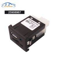 Konsol 25908967 Aux/ USB Pusat Port Cocok สำหรับ GMC Buick Chevrolet OEM 25908967 Baru