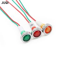 10PCS XD10-7W LED indicator light wire length is about 20cm mounting hole is 10mm 12V 24V 220V signal light