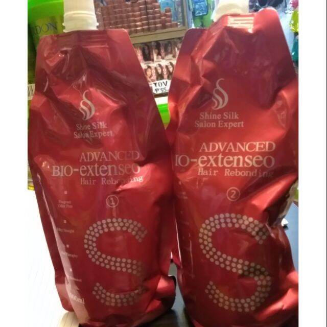 BIO EXTENSEO HAIR REBONDING SET 1 & 2 Hair rebond cream Straightening