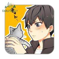 EARLFAMILY สติกเกอร์รูปตัวการ์ตูน,สติกเกอร์ติดรถขนาด13ซม. X 13.0ซม. สติกเกอร์ตกแต่งรถลายกราฟฟิตี้สำหรับใส่เซิร์ฟบอร์ดแล็ปท็อป