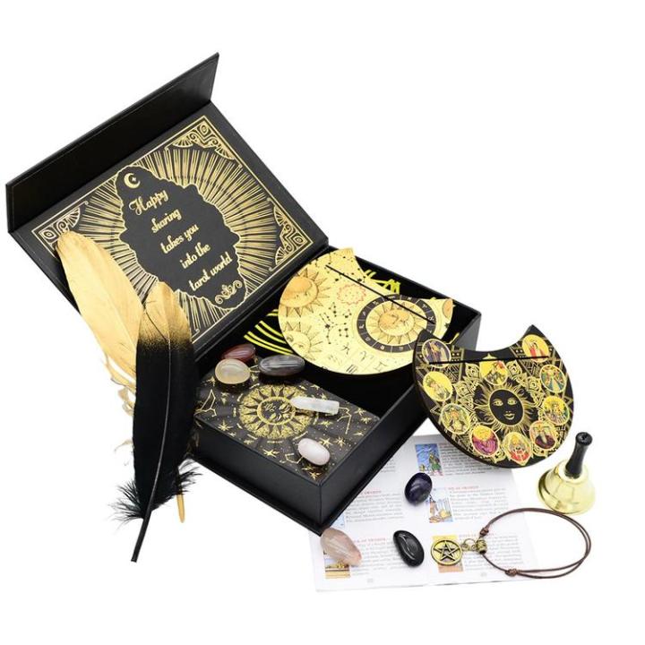 gold-leaf-tarot-party-tarot-card-set-bronzing-color-printing-exquisite-packaging-family-friendly-table-game-divination-tools-set-everyday