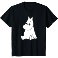 Kids T-Shirt cartoon Moomin graphic Tops Boys Girls Distro Age 1 2 3 4 5 6 7 8 9 10 11 12 Years