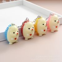 【YF】▩  1PCS  New cartoon cute hedgehog doll decompression toy keychain