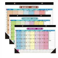 2023 New Year Countdown Desk Calendar January 2023- June 2024 Learning Schedule Planner Table Calendar Office School Supplies