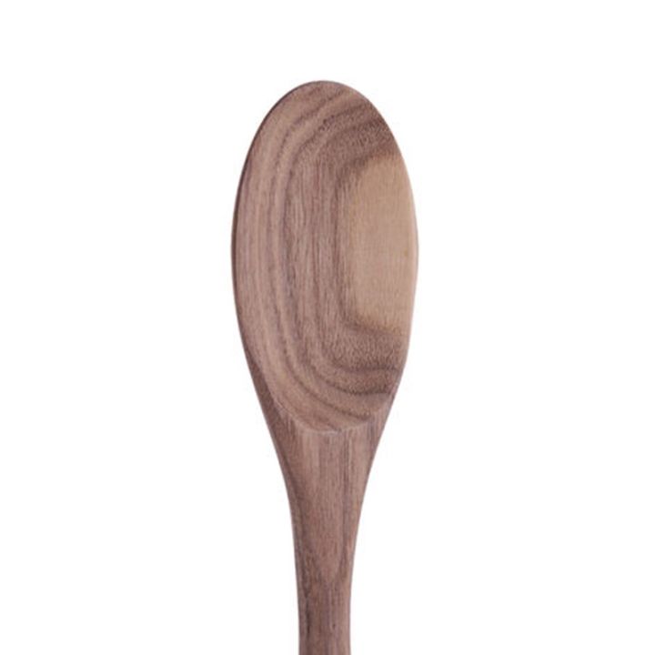 chefn-cooking-utensils-wide-wood-spoon-narrow-wood-spoon-walnut-osh-wood-ทัพพีช้อนไม้