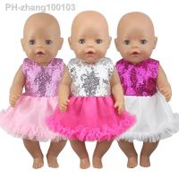 2023 New Fashion Dress Wear For 43cm Baby Doll 17 Inch Born Babies Dolls Clothes And Accessories