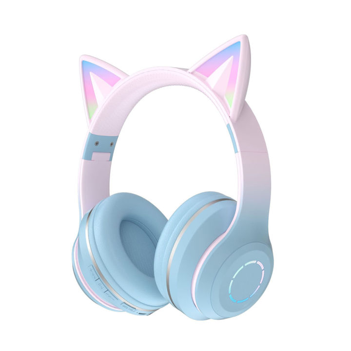 wireless-bluetooth-compatible-headphone-gradient-color-luminous-cat-ears-gaming-headset-lovely-christmas-gifts