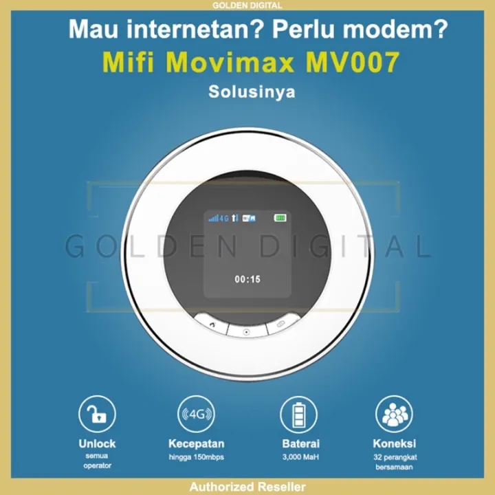 Modem Movimax Mv007 Wifi Unlock 4G Resmi Lazada Indonesia
