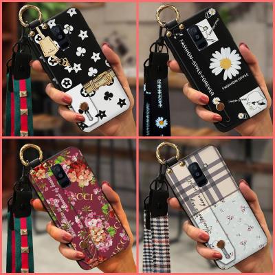 classic Small daisies Phone Case For Samsung Galaxy A6Plus/A9 STAR LITE/A6+ Plaid texture Dirt-resistant cartoon TPU