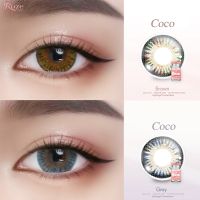 คอนแทคเลนส์ Roze/Coco(Gray,Brown) ค่าสายตาปกติ