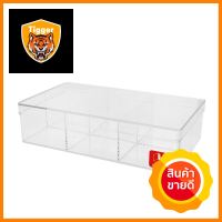 กล่องแบ่งช่อง 6 ช่อง BOXBOX 6236L 13.5x23x6 ซม. สีขาว6 COMPARTMENT BOX BOXBOX 6236L 13.5X23X6CM WHITE **ทักแชทได้ค่ะ ยินดีบริการ**