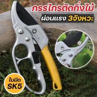 ♠✓ TD-080 กรรไกรตัดกิ่ง กรรไกรสำหรับตัดแต่งกิ่งไม้ ดอกไม้ เครื่องมือจัดทำสวน เครื่องมือทำสวน อุปกรณ์ช่าง