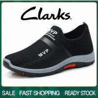 Clarks_รองเท้าแตะแฟชั่นครึ่งเพนนี ผู้ชายLoafersสบายรองเท้าเปิดส้นรองเท้ากีฬาผู้ชายรองเท้าน้ำหนักเบารองเท้าผ้าใบผู้ชายรองเท้าผ้าใบระบายอากาศผู้ชาย รองเท้าผู้ชายรองเท้าแตะขนาดใหญ่สำหรับผู้ชาย