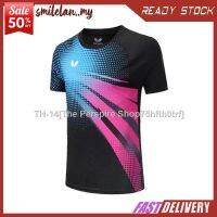 ⊙ ✙☃NEW Badminton TableTennis T Shirt Quick-drying Breathable Uniforms Moisture-wicking Lining Runnin