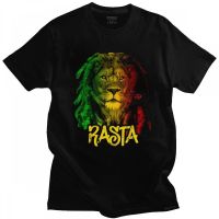 Fashion 100% cotton O-neck Mens T-shirt Jamaica Flag Rasta T Shirt Men Cotton Leisure T-shirt Streetwear Hip Hop Tshirt Short Sleeve Jamaican Pride Tee Tops Clothing  M2ID