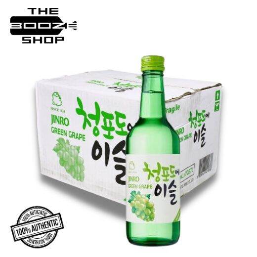 Jinro Chamisul Green Grape Soju 360ml X 20 Case Lazada Ph