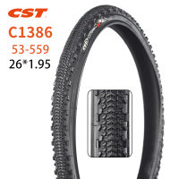 CST ยางจักรยานเสือภูเขา26*1.95 Off-Road ยางจักรยาน MTB 53-559 26นิ้วสวมใส่ยางจักรยาน C1386