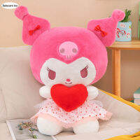 Babycare ของเล่น Kawaii Kuromi ของเล่นตุ๊กตาเมโลดี้ของเล่นที่เหมือนจริงตุ๊กตาสตัฟขนนุ่มสะดวกสบายของเล่นตุ๊กตาเป็นมิตรกับผิวสำหรับเด็กคอลเลกชันตกแต่งของขวัญสำหรับเด็กผู้หญิง