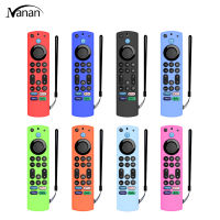 ฝาครอบป้องกันเคสซิลิโคนใช้ได้กับทีวี Amazon Fire Omni Serise/fire Tv 4 Series Tv Remote สำหรับ Frie Tv Alexa เสียงระยะไกล