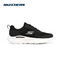 Skechers สเก็ตเชอร์ส รองเท้าผู้หญิง Women Shoes - 129426-BKW Air-Cooled Goga Mat Machine Washable, Ortholite, Our Planet Matters- Recycled, Mstrike, Ultra Go