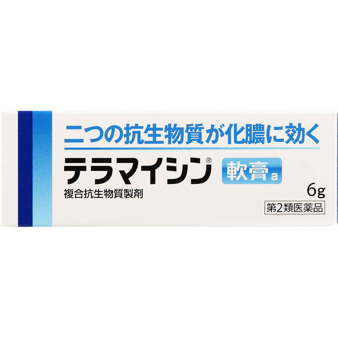 Alinamin Pharmaceuticals Terramycin Ointment a 6g Antibiotics Drugs for wounds and suppurative