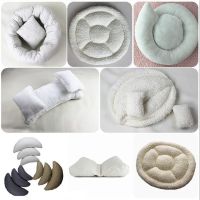 ZZOOI 36x36cm Newborn  Baby Photo Prop Cushion Toddler Shoot Assistant Pad Photography Posing Basket Filler Pillow