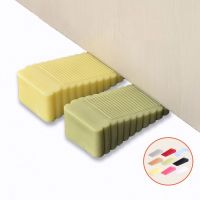 1PC Silicone Drop Door Stop Wedge Shape Stopper For Door Silicon Leaf Home Improvement Window Decorative Door Stops