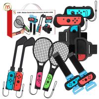 10 In 1 Switch Game Accessories Set NS Joycon Controller Somatosensory Sports Suit Handle Grip Joystick Kit For Switch