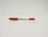 (KTS) ปากกาเขียน CD 2 หัว ชนิด Permanent Penmax Namepen 312 สีแดง