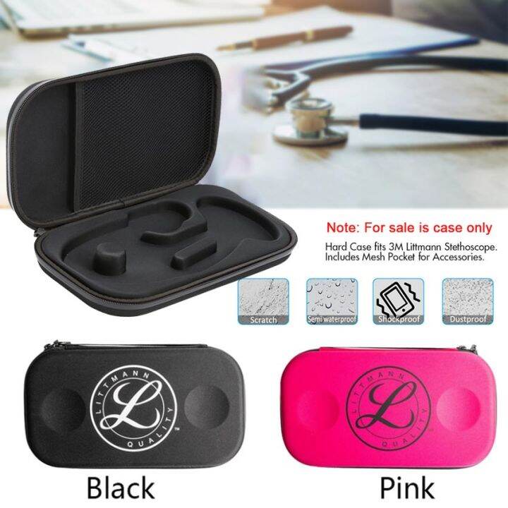 Littmann Portable Stethoscope Case Bag EVA Hard Shell Carrying Bag