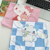 ♀ Kawaii Sanrio Children Towel Cinnamoroll Anime Cute Cartoon Family Bathroom Movement Sweat-Absorbing Toys for Girls