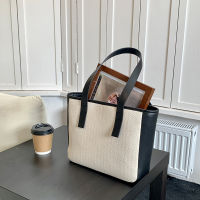 กระเป๋าแฟชั่น รุ่น Fay Bag ผ้าแคนวาส ทรงวินเทจ ใส่เอกสาร ใส่ของได้เยอะ