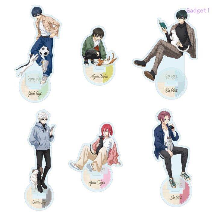 Anime BLUE LOCK Figures Bachira Meguru Chigiri Hyoma Cosplay Fashion  Acrylic Stand Model Plate Desk Decor Standing Sign Props