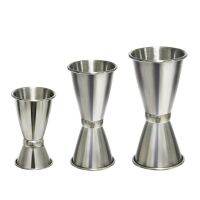 Stainless Steel Bar Wine tail Shaker Jigger Single Double Shot Drink Mixer Wine Pourers Measurer Cup Bar Tools 3 Size