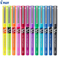 612ชิ้นนักบิน V5 Hi-Tecpoint 0.5มิลลิเมตรพิเศษวิจิตรบริสุทธิ์ของเหลวหมึก Rollerball ปากกา,12สีเข็มจุดกลิ้งเจลปากกา