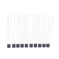 rengyouxing 10pcs Black Square Fan Motor 2A 250V Thermal FUSE LED fues 115 120 125 130 135 140 145 150องศาสวิทช์อุณหภูมิ