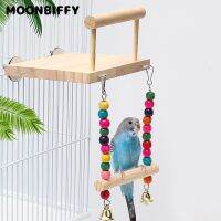 【CW】 Accessories Playstand with Chewing Beads for Budgerigar 반려동물용품