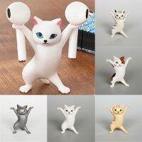 Dancing Cat Earphone Stand for Headset Penholder Desktop Display Stand Decoratefor AirPods Accessories Creative and Novelty Headphone Stand Gifts for Apple AirPods 1&amp;2 and Pro