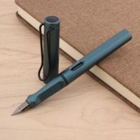 GIFT OFFICE Fashion Classic Student Matte Green F Nib Fountain Students Practicing Calligraphy Hard Pen Calligraphy Retro  Pens