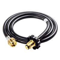 6FT Propane Adapter Connected Gas Pipe POL One Pound Gas Tank Gas Pipe Gas Pipe 20LB Gas Cylinder Conversion Rubber Hose