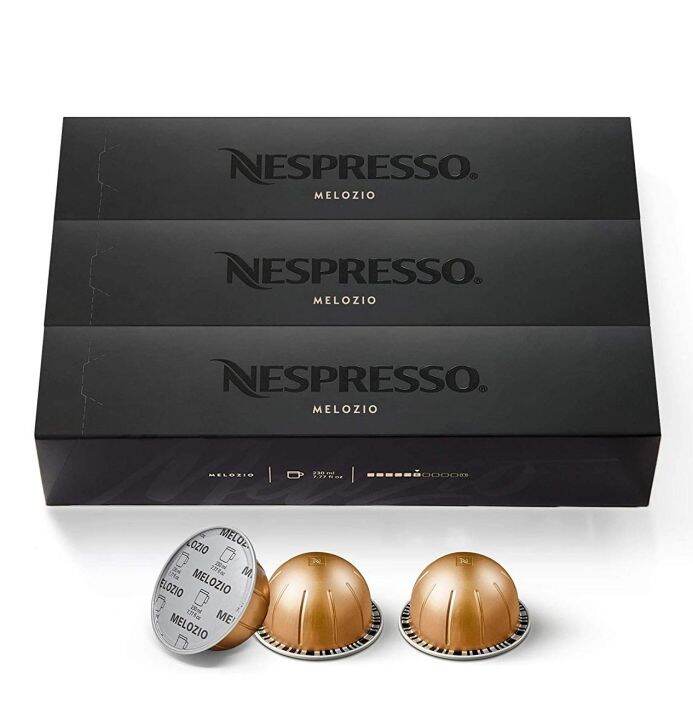 NESPRESSO Vertuo MELOZIO Coffee Capsule เนสเพรสโซ เวอทัว เมโลซิโอ้ กาแฟ ...