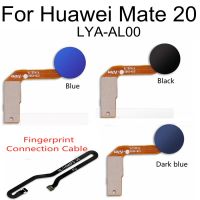 สําหรับ Huawei Mate 20 ปุ่มโฮมลายนิ้วมือ Touch ID เซนเซอร์ Flex Cable การเปลี่ยนริบบิ้นเมนูหลักปุ่มส่งคืน