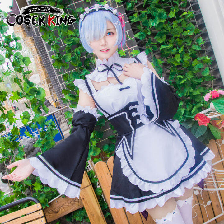 lxyh-coser-king-rem-ram-แม่บ้าน-life-in-a-different-world-from-zero-re-zero-kara-hajimeru-isekai-seikatsu-maid-เครื่องแต่งกายคอสเพลย์-การ์ตูนอะนิเมะ