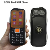 D7000 GSM Dual SIM Cardโทรศัพท์ปุ่มใหญ่ 2Gโทรศัพท์มือถือสำหรับผู้สูงอายุ