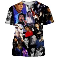 New Classical Michael Jackson T Shirt Men Women 3D Printed Fashion Tshirt Hip Hop Streetwear Casual Summer Tops Dropshipping