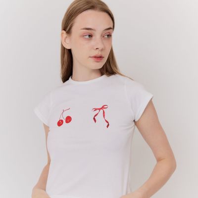 Retro Cherry Baby Tee