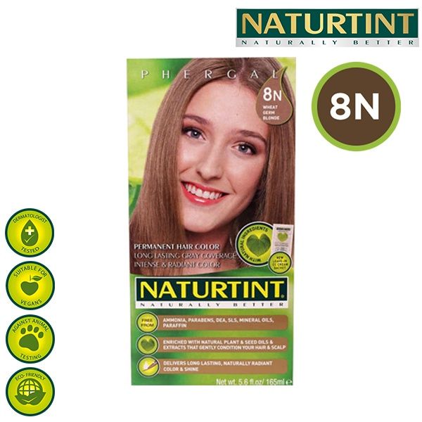 Naturtint Natural Permanent Hair Color Wheat Germ Blonde 8N | Lazada PH