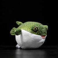 hot！【DT】✜ↂ☋  Real Pufferfish Lifelike Sea Animals Puffers Stuffed Soft Aquarium Dolls Gifts Kids