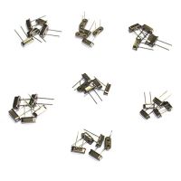 35Pcs Crystal Oscillator Electronic Kit, HC-49S 7 Kind DIP Quartz Oscillator 32.768Khz 4Mhz 8Mhz 12Mhz 16Mhz 20Mhz 25Mhz